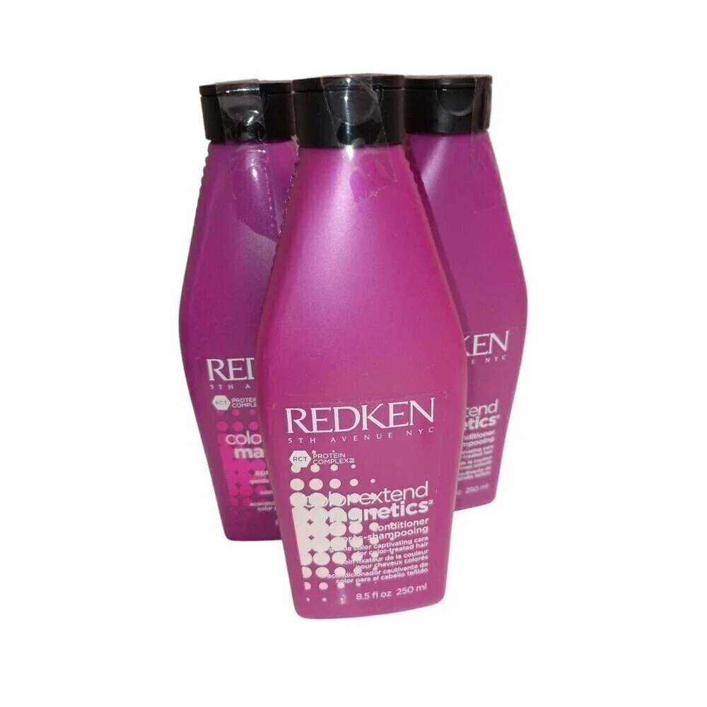 Redken Color Extend Conditioner Magnetics APRES-SHAMPOOING 8.5 oz 3 Pack New